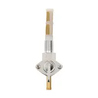 3/8 NPT Robinet de carburant chromé (angle au choix)