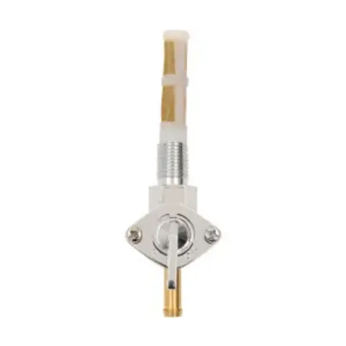 3/8 NPT Robinet de carburant chromé (angle au choix)