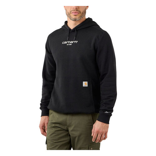 Carhartt Sweat À Capuche Graphique Avec Logo | Noir | Choisissez La Taille