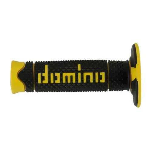 Domino Poignées à main Full Grip Geel/Zwart