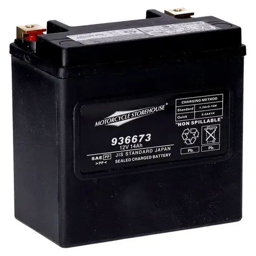 Série Standard - Batterie scellée AGM 12 V | 14 Ah | 240 CCA