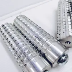 Footrest Footpegs - 30 x 100 mm Cafe Racer Stunt 636 | Aluminium