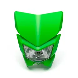Universeel Supermoto Headlight Unit Green