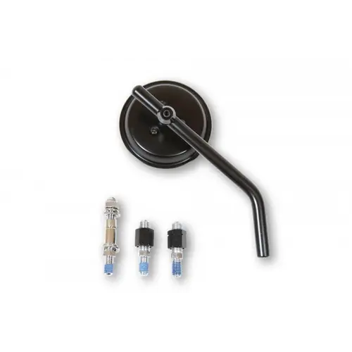 Highsider Universal Lenkerspiegel Mini - Schwarz
