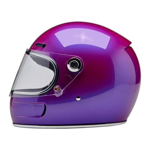 Biltwell Casque Gringo SV couleur raisin métallisé