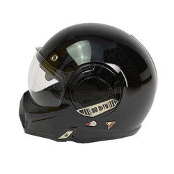 Casque 180 Tech noir brillant