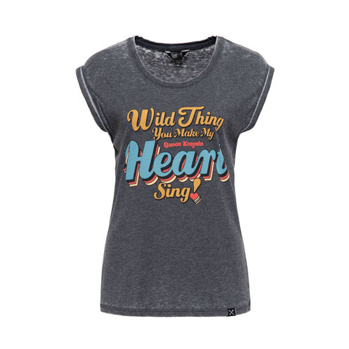 King Kerosin Wild Thing t-shirt zwart