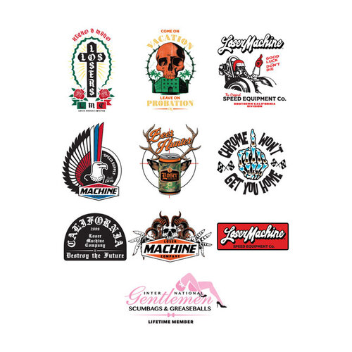 Loser Machine Company Aufkleber IX