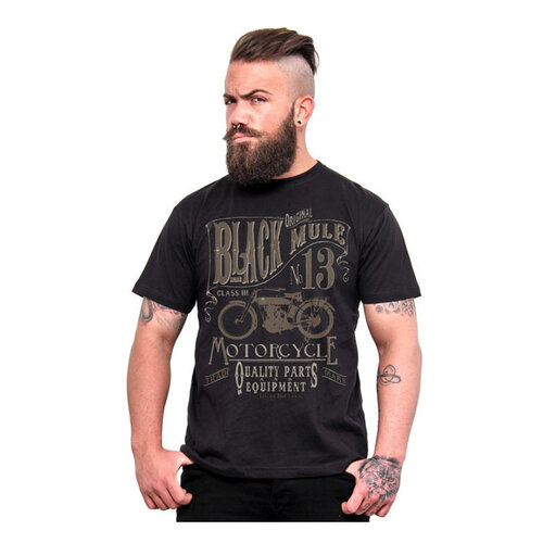 Lucky 13 Schwarzes Mule T-Shirt
