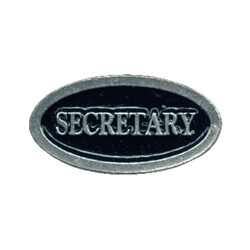 Secretary title pin
