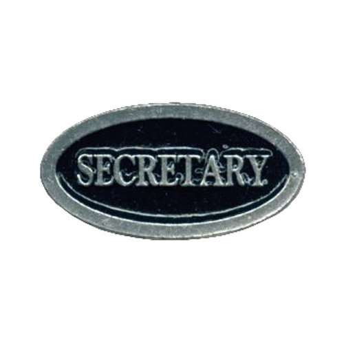 Secretary title pin