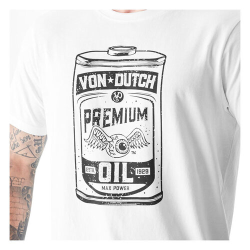 Von Dutch Oil White t-shirt