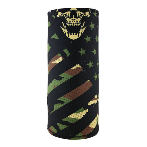 Zan Headgear Motley Tube sportflex patriotic woodland camo