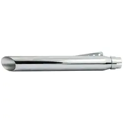 Slash Cut universal muffler 20" long chrome