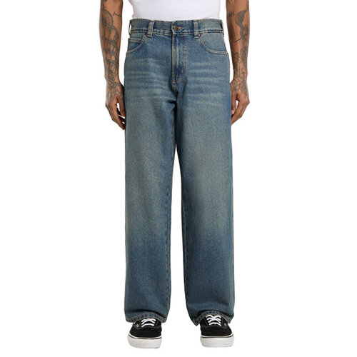 Dickies 958 Baggy Work Jeans Tinted Blue