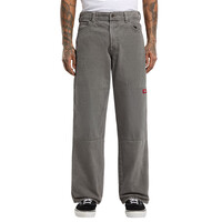 Double Knee Jeans Gray Wash Tinted