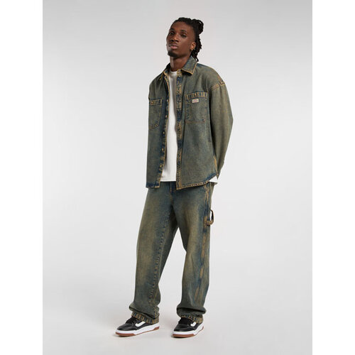 Dickies Houston Shirt Yellow Fade Ind