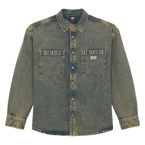 Dickies Houston Shirt Yellow Fade Ind