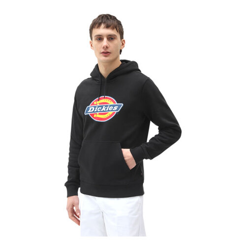 Dickies Hoodie met iconisch logo, zwart