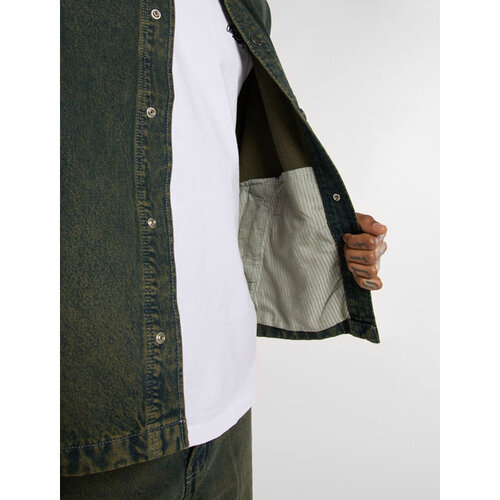 Dickies Lewistown Denim Jacket Green Tone Fade