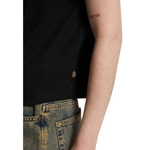 Dickies T-shirt Oakport Femme Boxy Noir