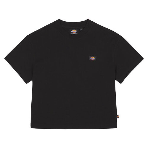 Dickies Oakport Damen-Boxy-T-Shirt Schwarz