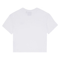 Oakport Damen-Boxy-T-Shirt Weiß