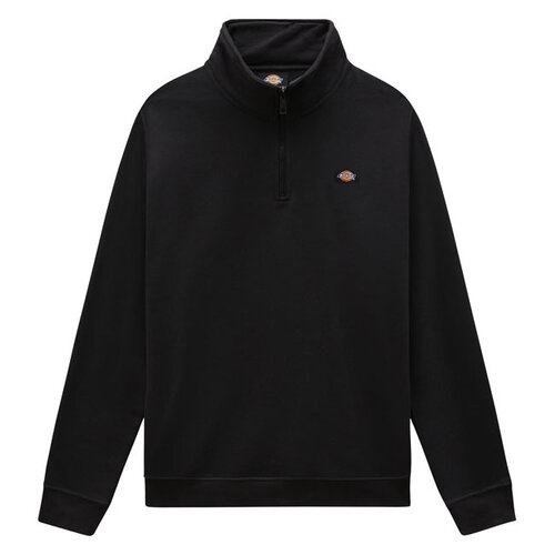 Dickies Oakport Quarter Zip Hoodie Zwart