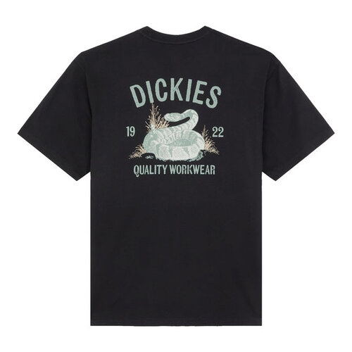 Dickies T-shirt noir à motif serpent