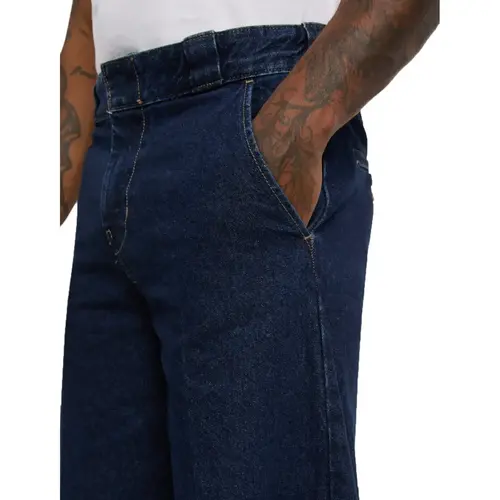 Dickies 877 Barrel Leg Work Jeans Dark Indigo