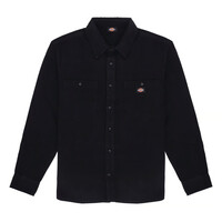 Canvas-Hemd, schwarz