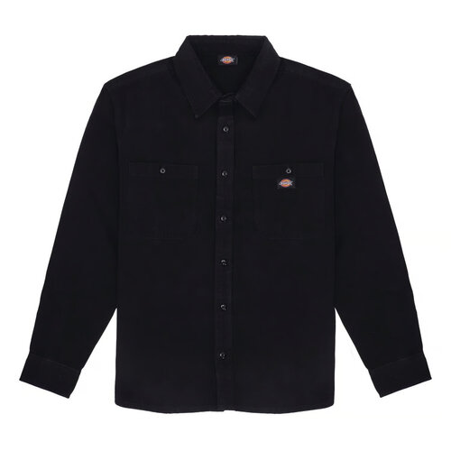 Dickies Canvas-Hemd, schwarz