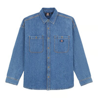 Houston shirt klassiek blauw