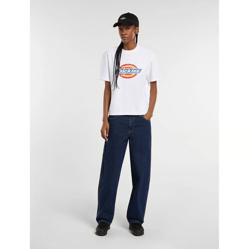 Dickies Icon Logo Dames T-shirt Wit