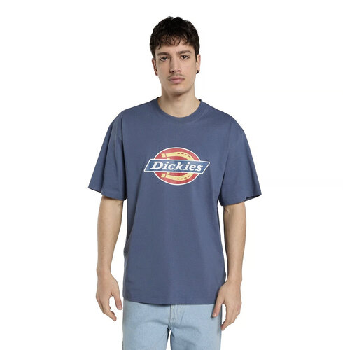 Dickies T-shirt à logo iconique rétro indigo