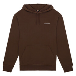 Sweat à capuche Loretto marron bois