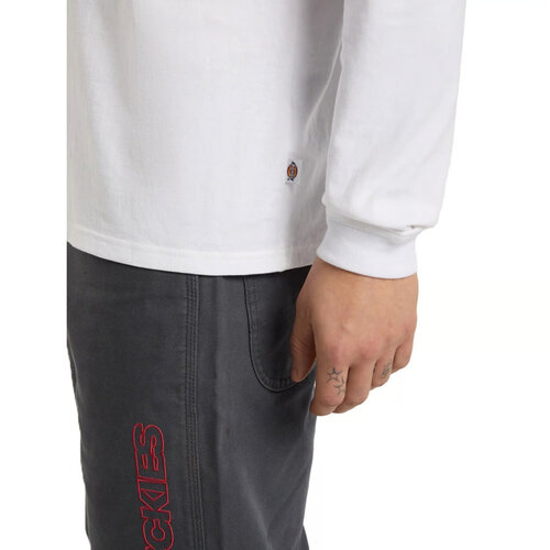 Dickies Nashport shirt met lange mouwen, wit