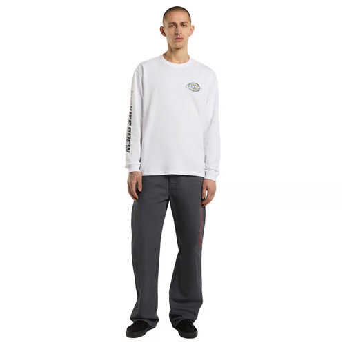 Dickies Nashport shirt met lange mouwen, wit