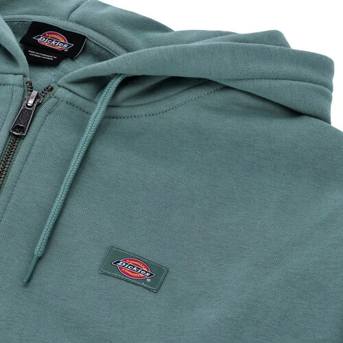 Dickies Oakport Damen-Kapuzenpullover mit Reißverschluss, Farbe: Stormy Sea