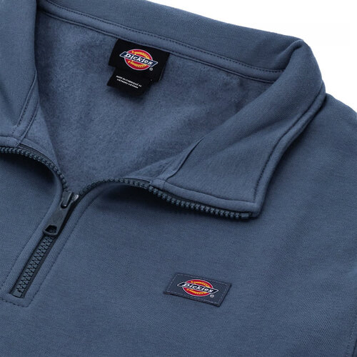 Dickies Oakport Viertelreißverschluss-Kapuzenpullover Indigo
