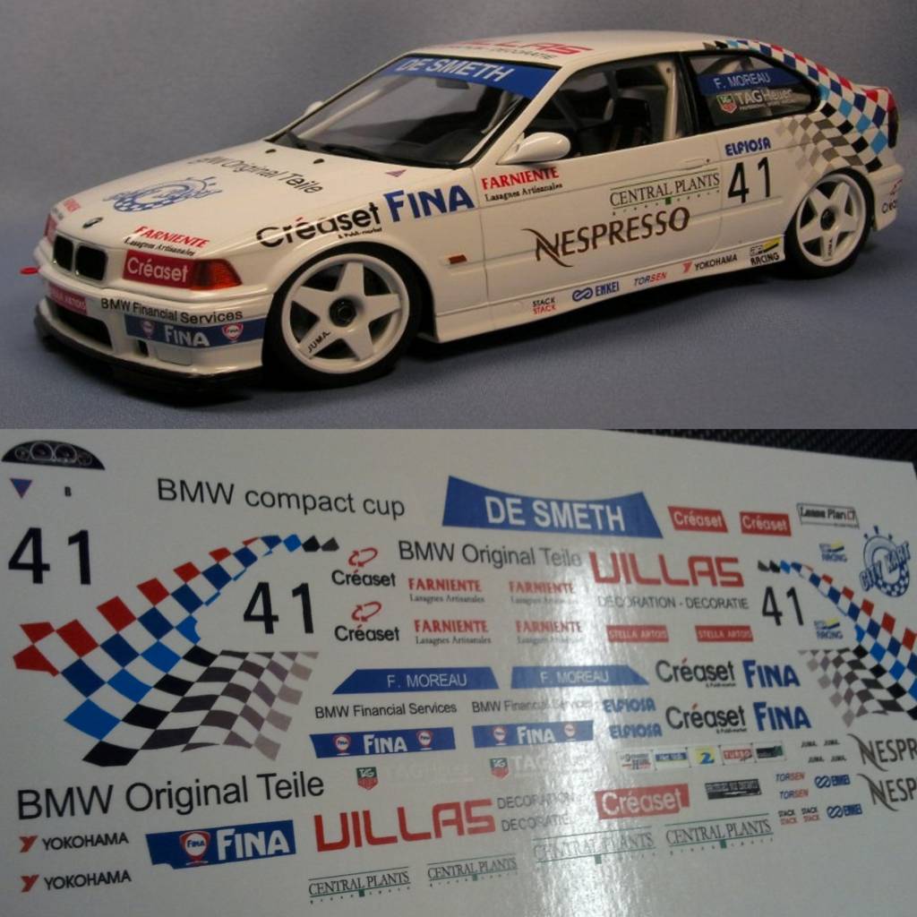 Bmw 318 C Cup Moreau Tailormadedecals