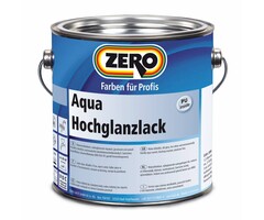 Zero-farbe Zero Aqua Hochglanzlack Hoogglanslak