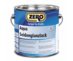 Zero-farbe Zero Aqua Seidenglanzlack Zijdeglanslak