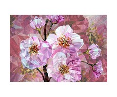 Komar Fotobehang vlies XXL4-064 Blooming gems