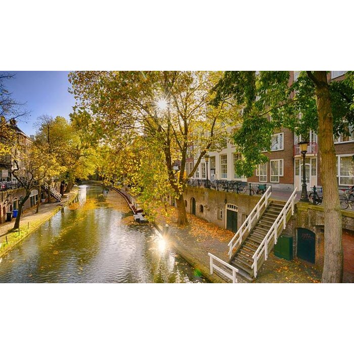Noordwand  Holland Fotobehang Utrecht Oude Gracht II 1548