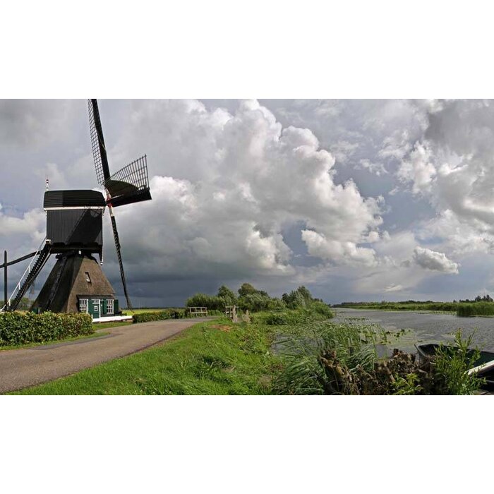 Noordwand  Noordwand Holland Fotobehang Vlietmolen 2880