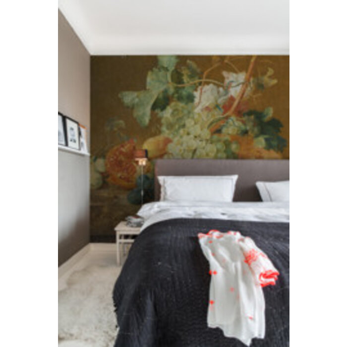 Dutch Painted Memories Mural Still Life with Fruits 8008