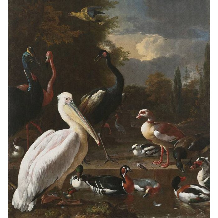 Dutch Painted Memories Mural The Floating Feather 8014