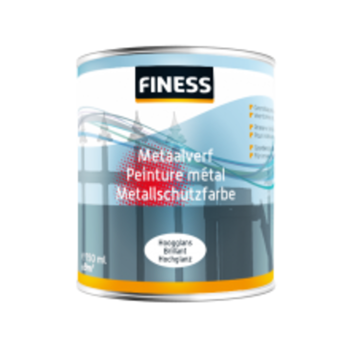 METAALVERF HOOGGLANS 250 ML