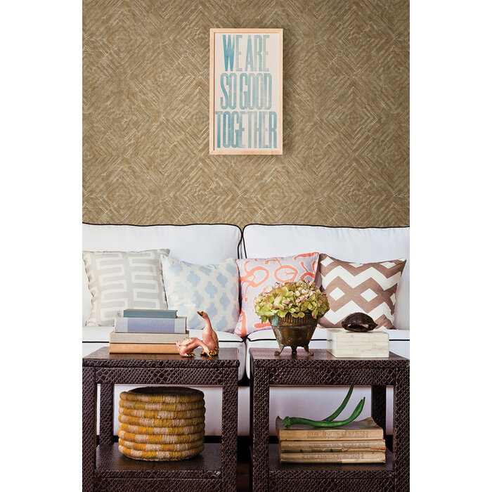 Dutch Dutch Restored Labyrinth Geometric behang 24000